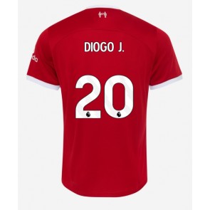 Maillot de foot Liverpool Diogo Jota #20 Domicile 2023-24 Manches Courte